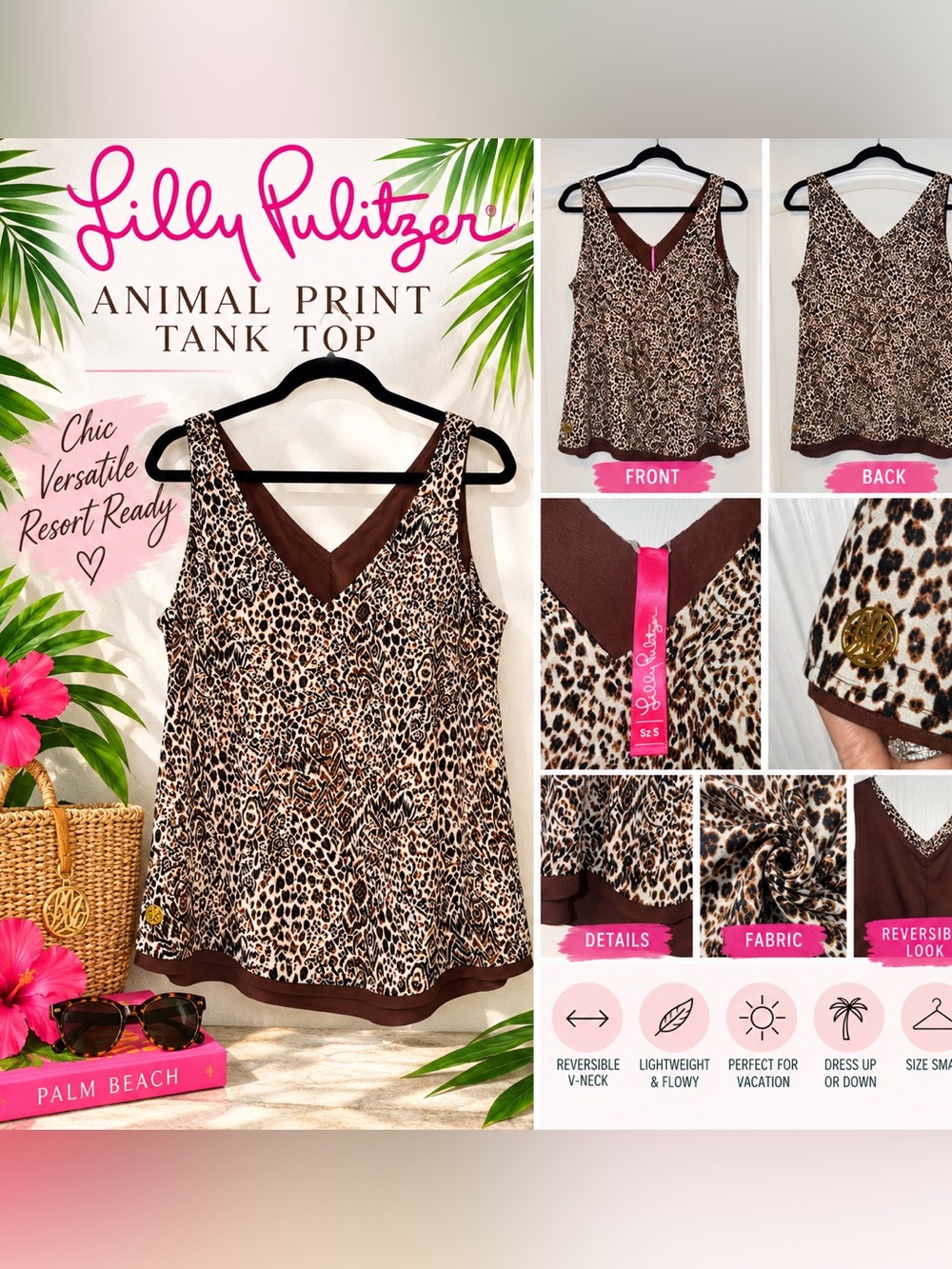Lilly Pulitzer Florin Reversible Tank